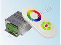 RGB touch-контроллер 18A RF 216Вт 12В white premium